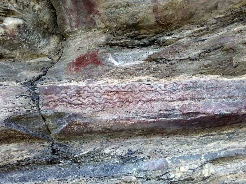 Lakhudiyar Rock Painting, Almora