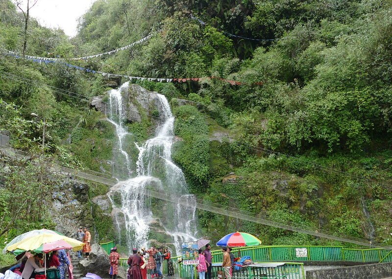 Bakthang Waterfalls, East Sikkim